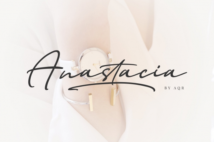 Anastacia Signature Font Download