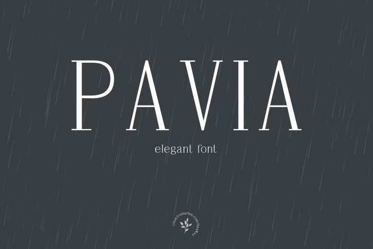 Pavia Font Download