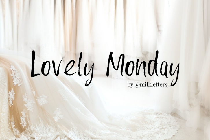 Lovely Monday Font Download