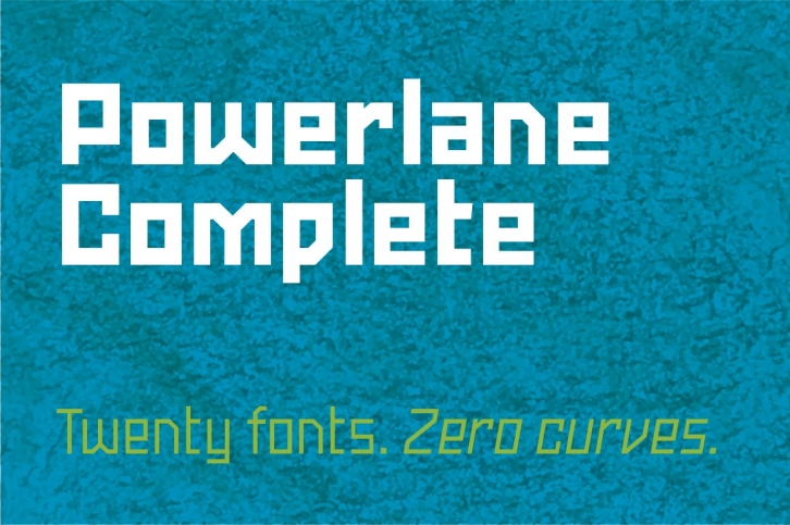Powerlane Complete Font Download