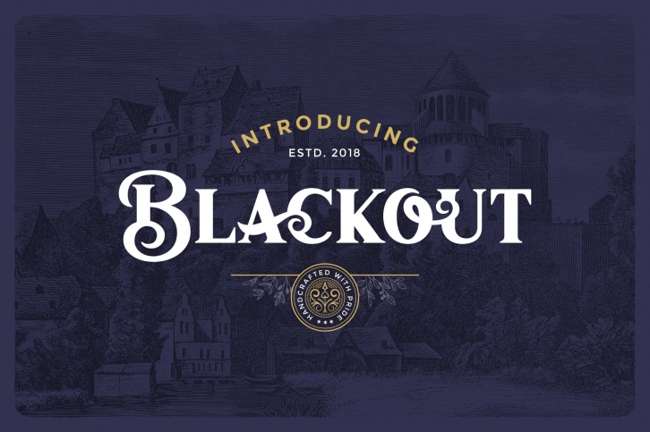 Blackout Typeface Font Download