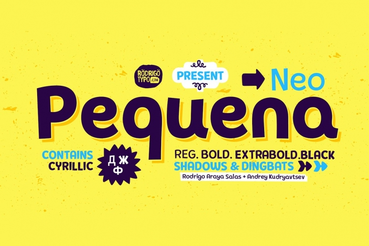 Pequena Neo / all family Font Download