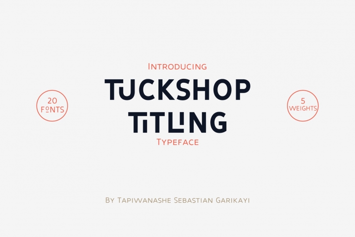 Tuckshop Titling Font Download