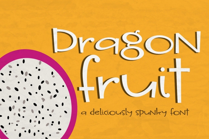 Dragon Fruit Handwritten Font Download