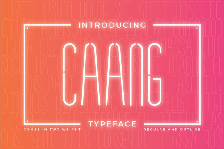Caang Font Download