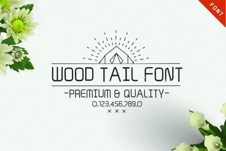 Wood Tail Font Download