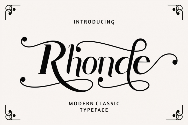 Rhonde Font Download