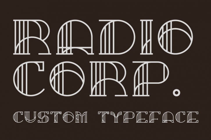Radio Corp – Display Typeface Font Download