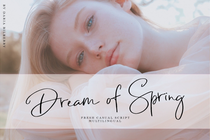 Dream of Spring Font Download