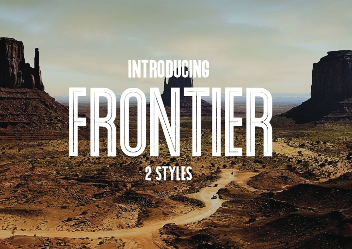 Frontier Font Download