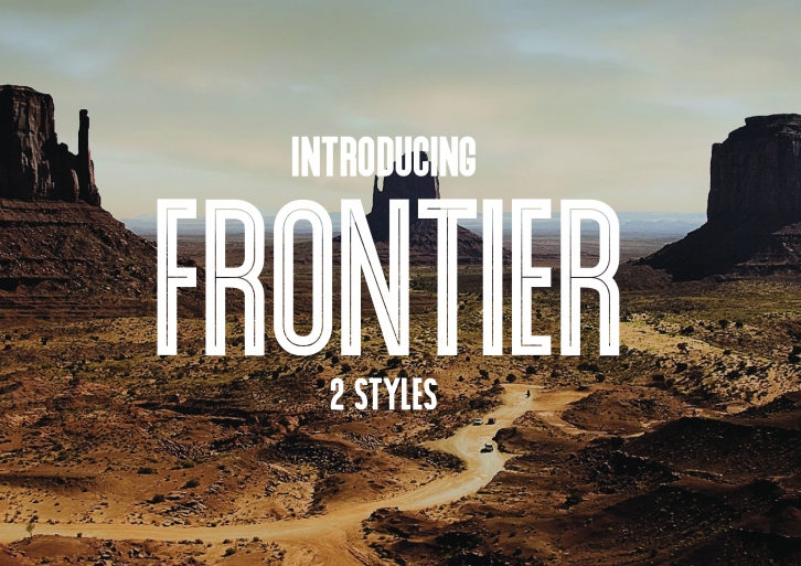 Frontier Font Download