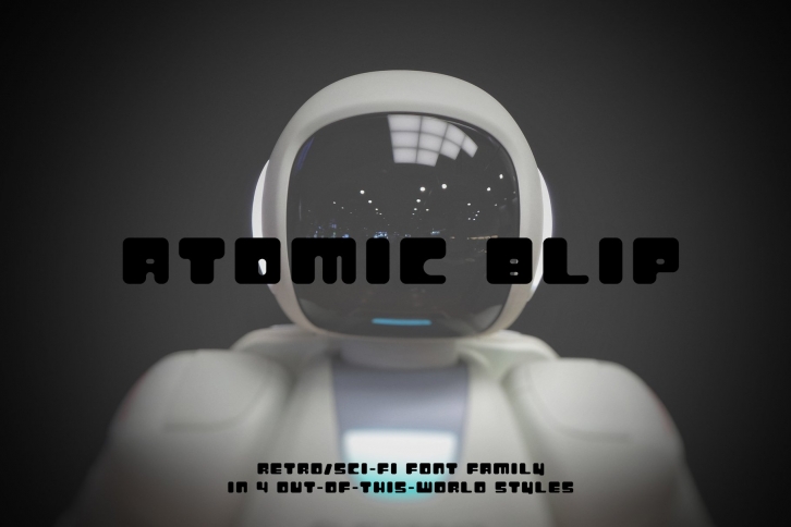 Atomic Blip Font Download