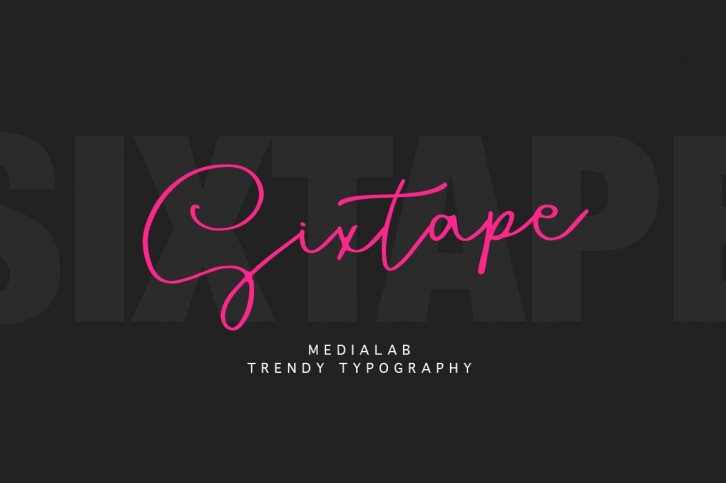 Sixtape Font Download