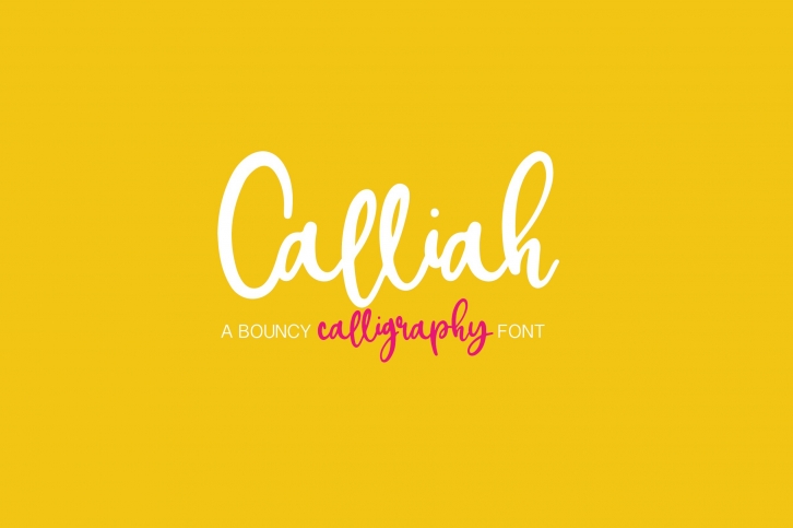 Calliah Font Download