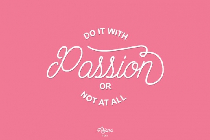 Ariana Script + Bonus Font Download