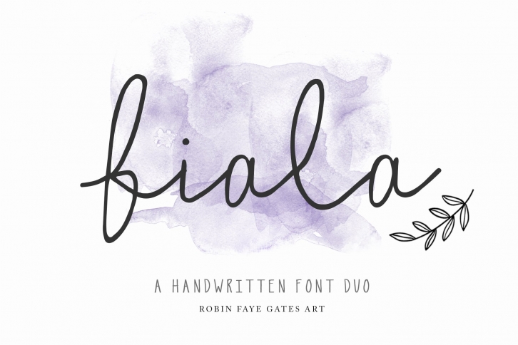 Fiala // A Handwritten Duo Font Download