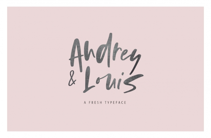 Audrey and Louis Font Download