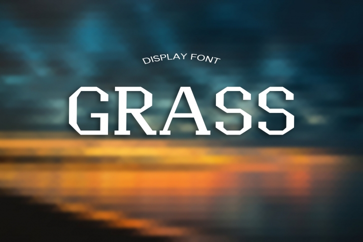 GRASS font Font Download
