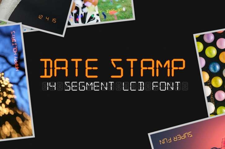 Date Stamp Font Download