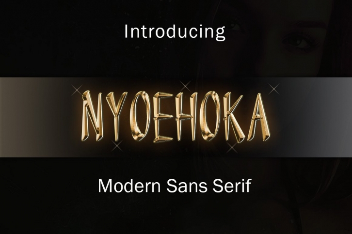 NYOEHOKA Modern Sans Serif Font Download