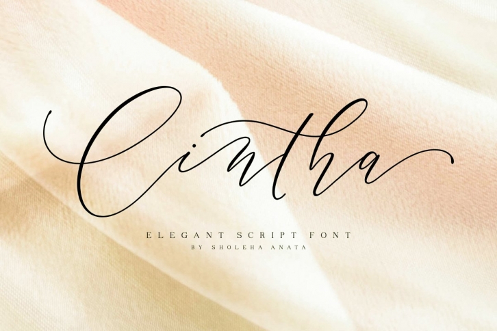 Cintha Elegant Script Font Download