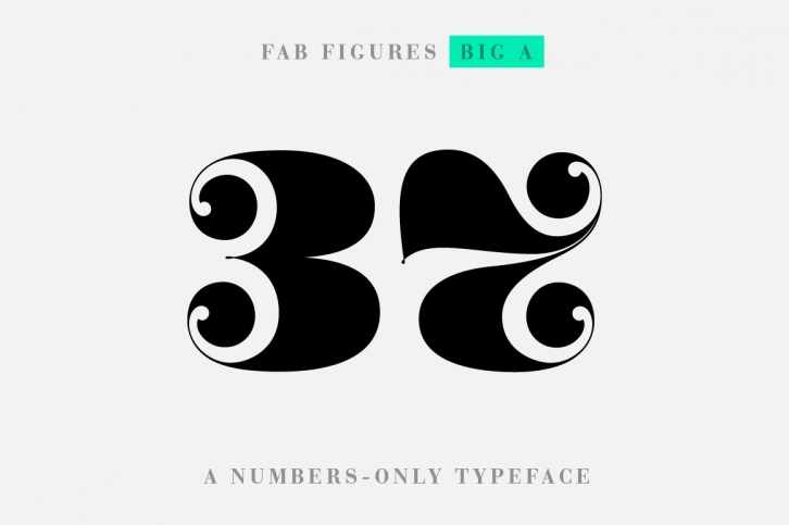 Fab Figures Big A Font Download