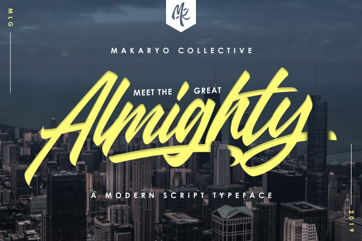 Almighty Modern Script Font Download