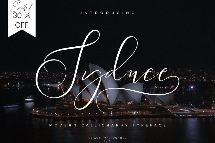 Sydnee Modern Calligraphy Font Download