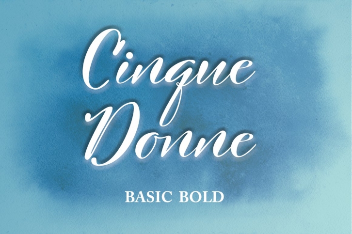 Cinque Donne Bold Font Download