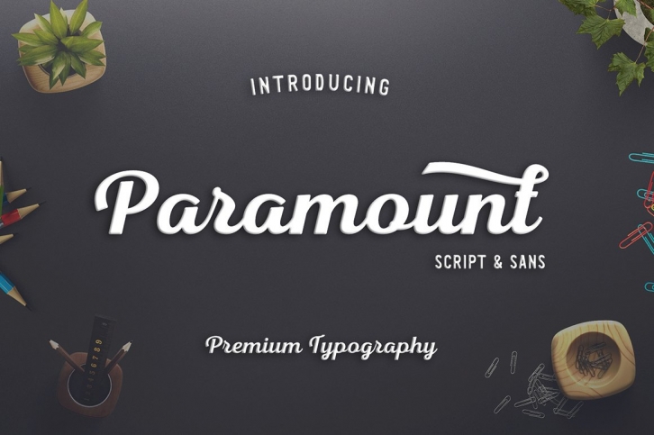 Paramount Script  Sans Font Download