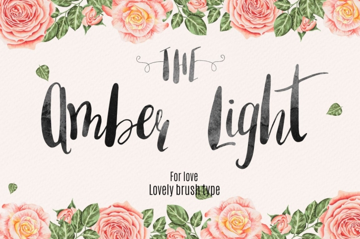 The Amber Light Font Download