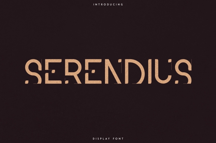 Serendius Font Download