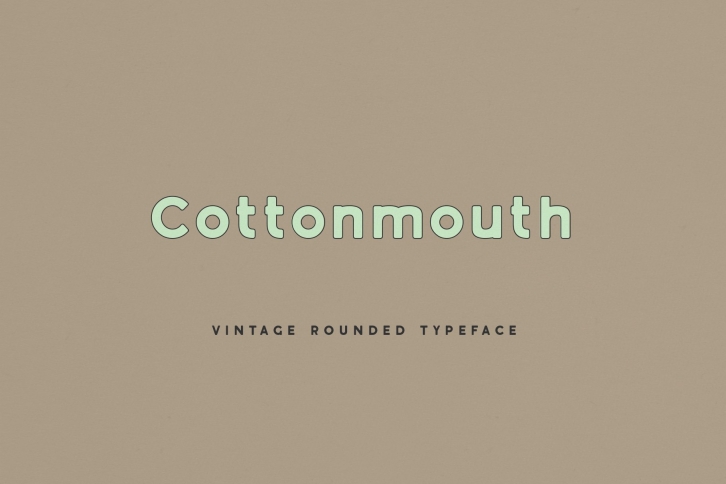 Cottonmouth 2.0 Font Download