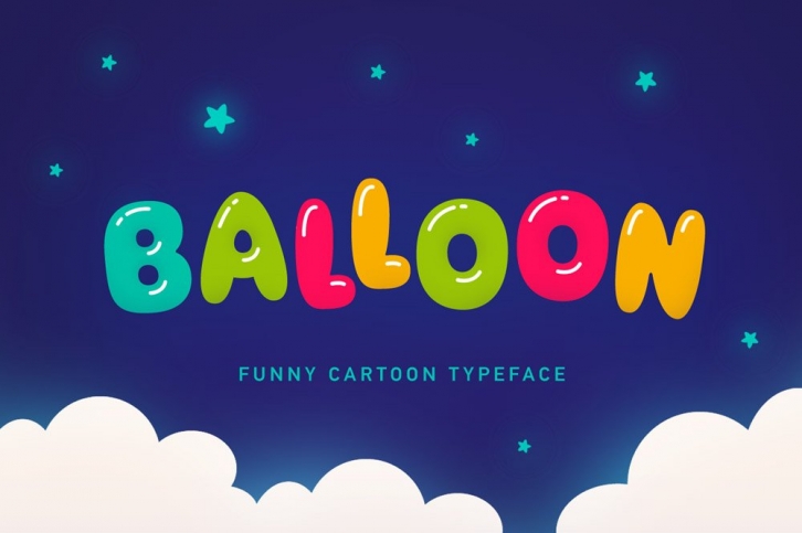 Balloon Typeface Font Download