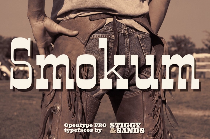 Smokum Pro Font Download
