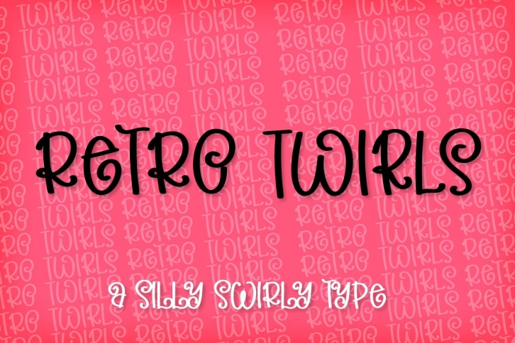 Retro Twirls Font Download
