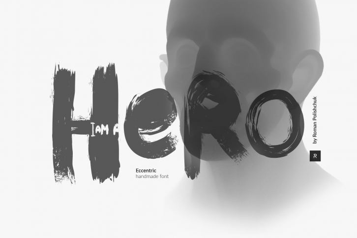 Hero — hand drawn font Font Download
