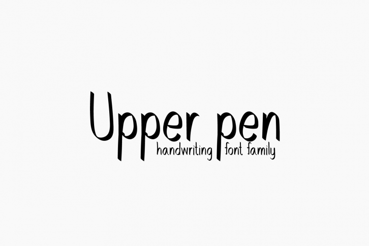 Upper Pen Font Download