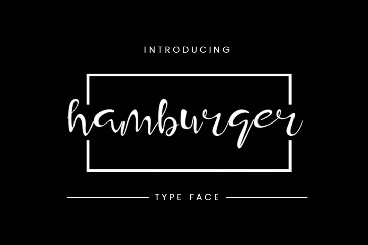 Hamburger Font Download