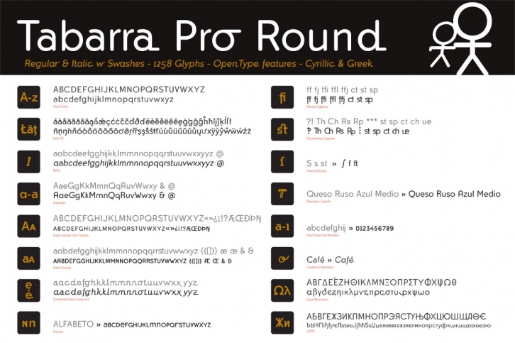 Tabarra Pro Round Book Font Download