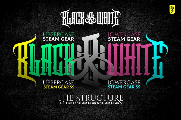 Steam Gear (Duo) SS Font Download