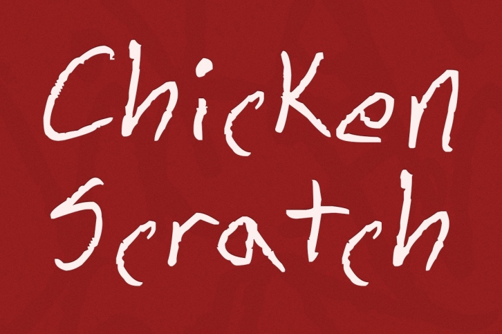 Chicken Scratch Font Download