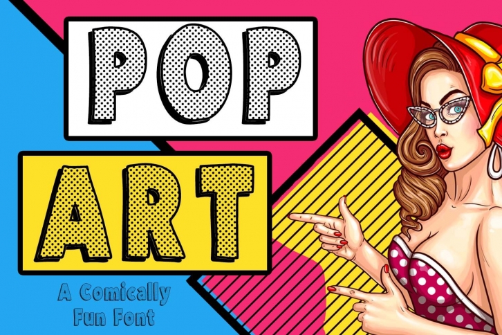 Pop Art Font Download