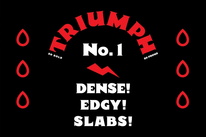 TRIUMPH Typeface Font Download