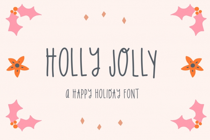 Holly Jolly Holiday Font Download