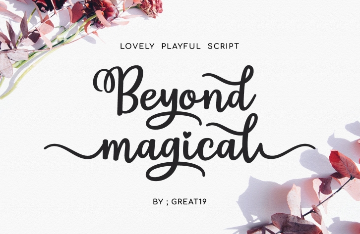 Beyond Magical Script Font Download