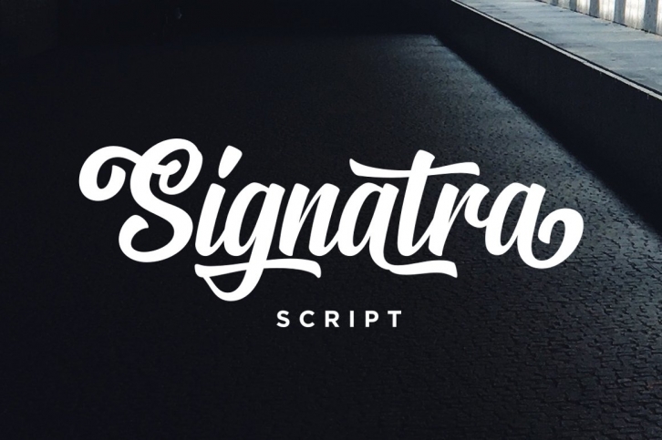 Signatra Script Font Download