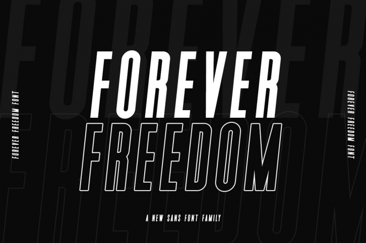 Forever Freedom Family Font Download