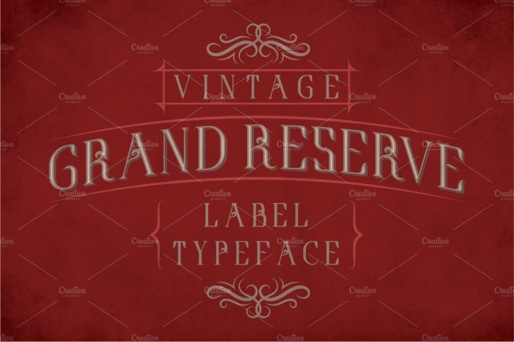 GrandReserve Vintage Typeface Font Download