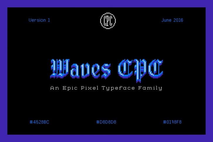 Waves CPC Font Download